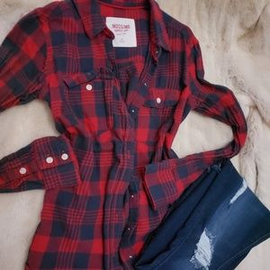 Fitted flannel